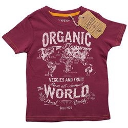E.Bound T.Skjorte  Organic World